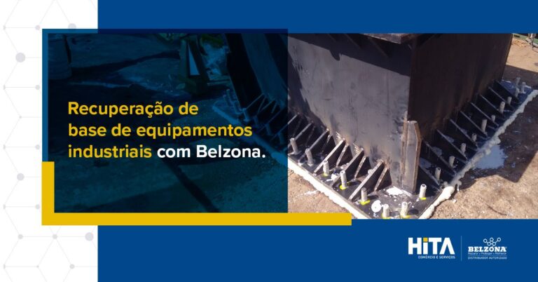 Eficiência na recuperação de base de equipamentos industriais com Belzona