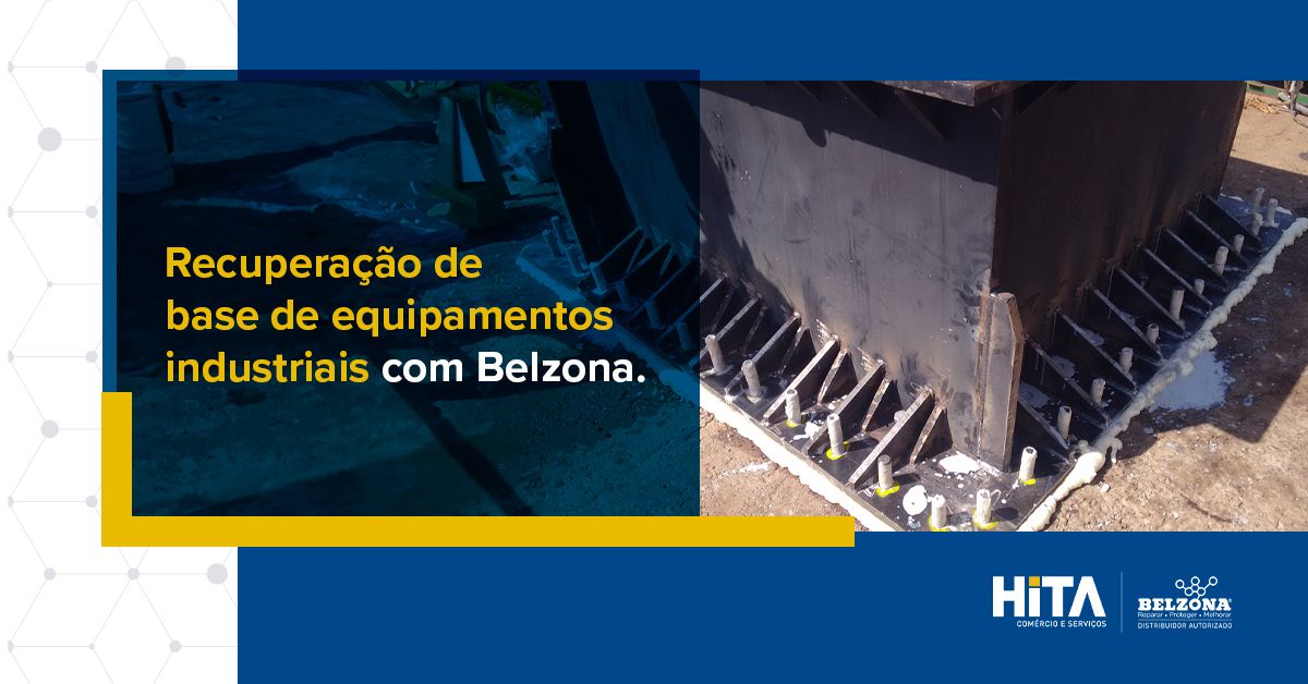 Leia mais sobre o artigo Eficiência na recuperação de base de equipamentos industriais com Belzona
