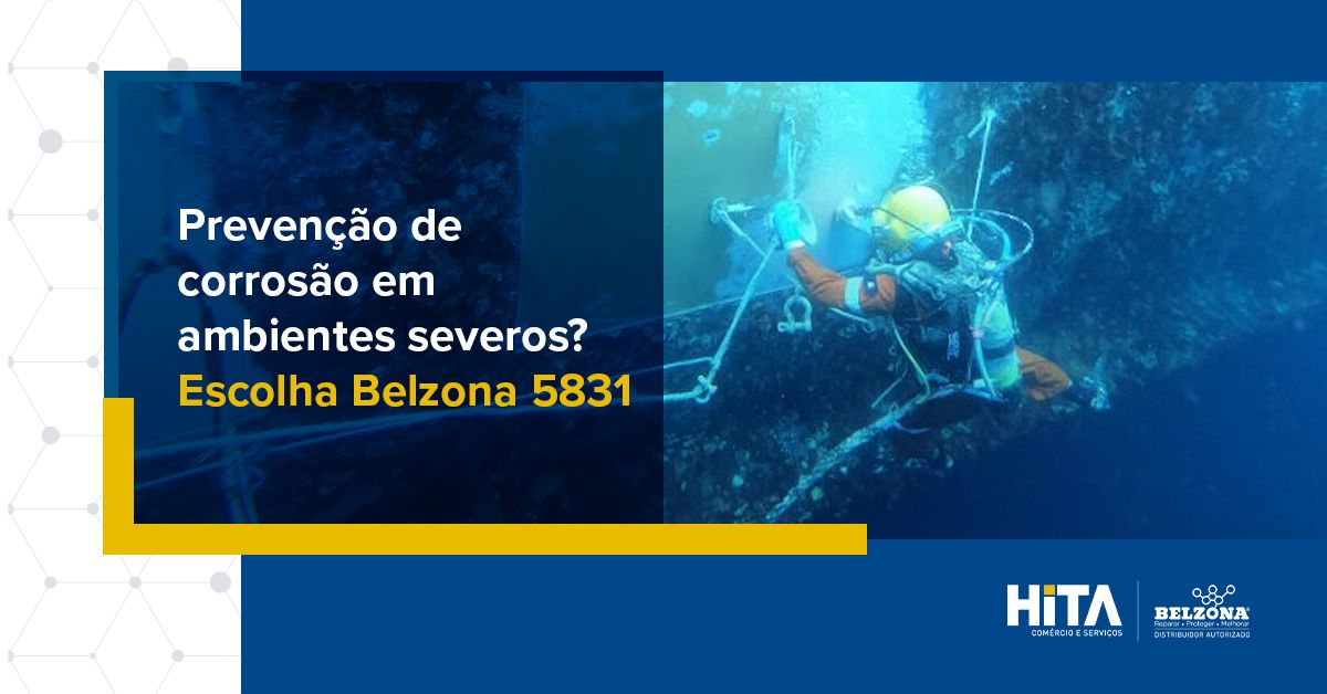Leia mais sobre o artigo Descubra como o Belzona 5831 revoluciona a prevenção da corrosão em zonas severas